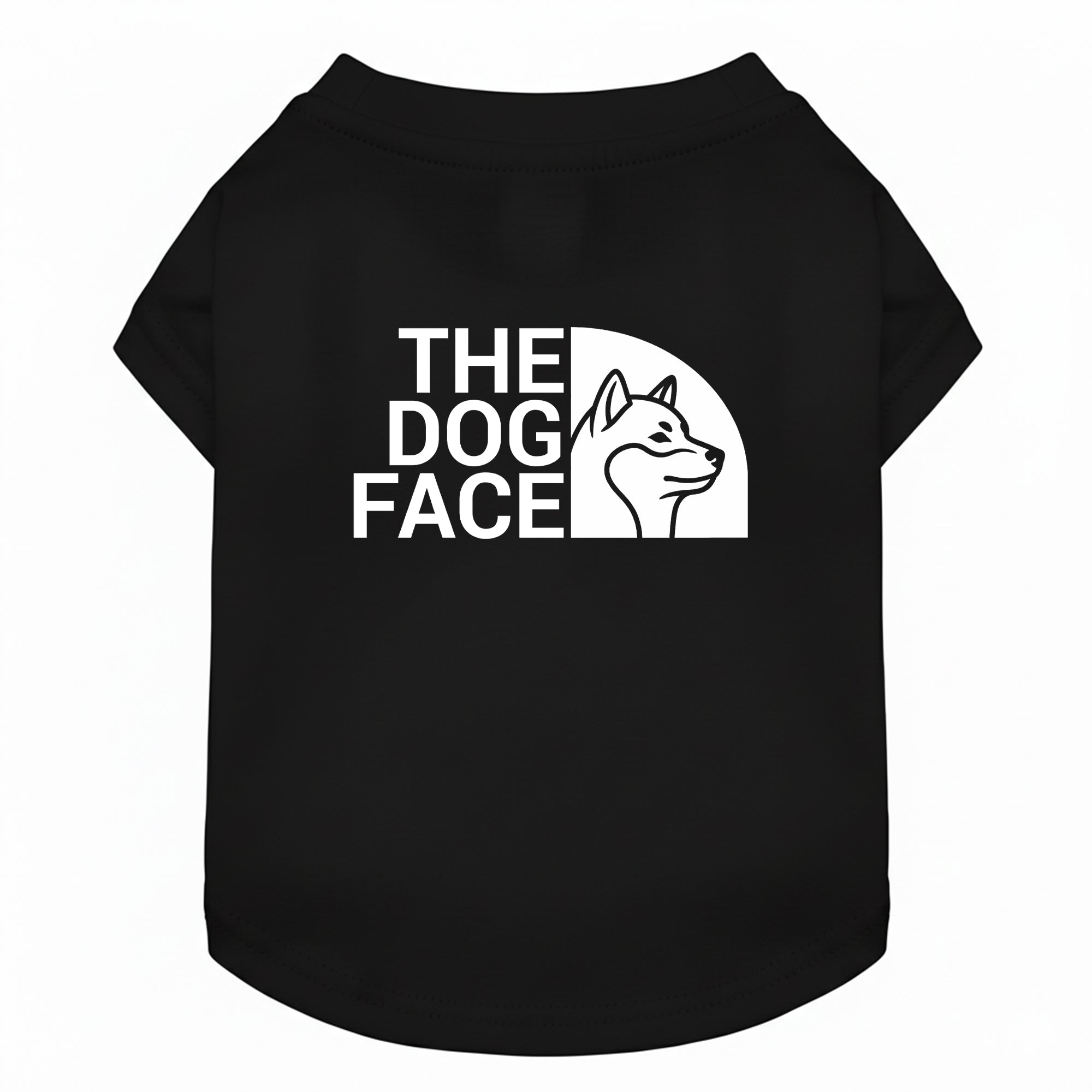 THE DOG FACE 柴犬デザイン 犬用Tシャツ ワンちゃんTシャツ 犬服 柴犬Tシャツ|綿100%・小型~中型犬